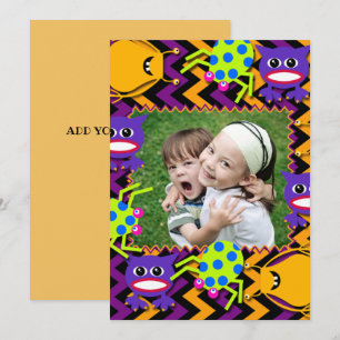 Whimsical Monsters Photo Card