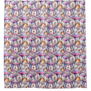 Whimsical Mushroom Cottage Pattern (2)