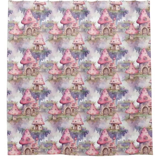 Whimsical Mushroom Cottage Pattern (4) (Front)