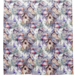 Whimsical Mushroom Cottage Pattern (5)