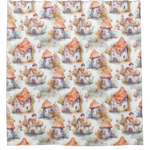 Whimsical Mushroom Cottage Pattern (9)