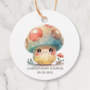 Whimsical Mushroom Favour Tags