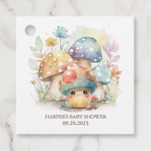 Whimsical Mushroom Favour Tags