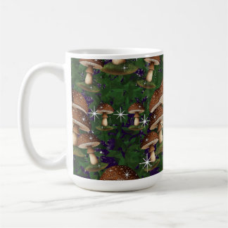 Whimsical Mushroom Forest Mug - Enchanting Nature 