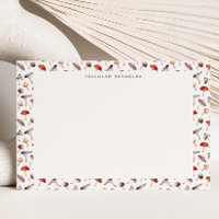 Whimsical Mushroom Pattern