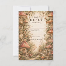 Whimsical Mushroom Woodland Wedding