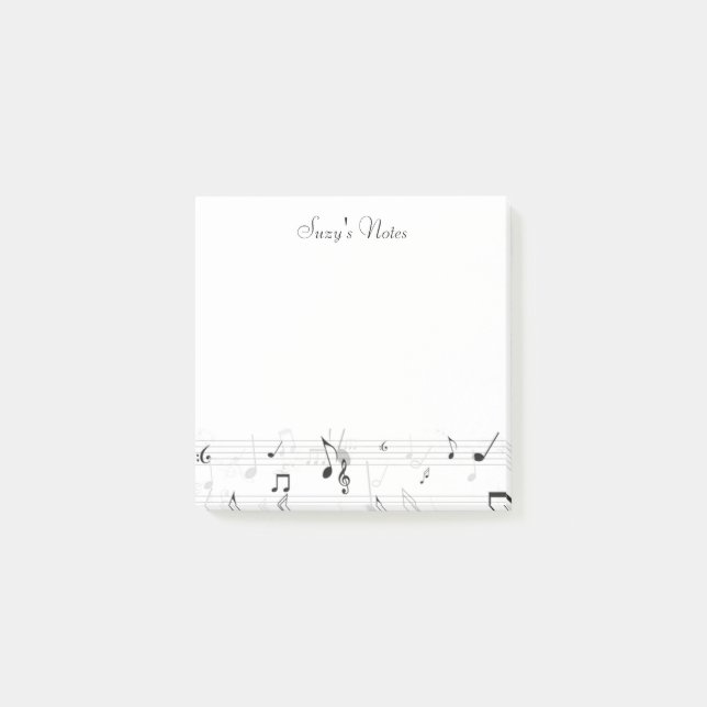 Whimsical Music Note Musician (Front)