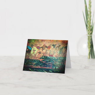 Whimsical Note Card, Greeting, Invitation