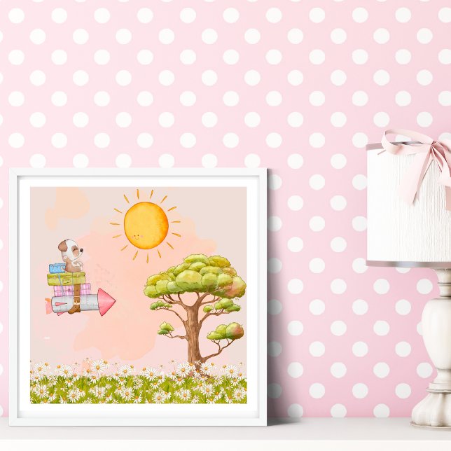 Whimsical Nursery Art Poster (Creator Uploaded)