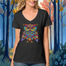 Whimsical Owl Tshirt