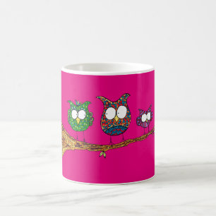 Whimsical Owls Mug