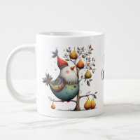 Whimsical Partridge in a Pear Tree Christmas