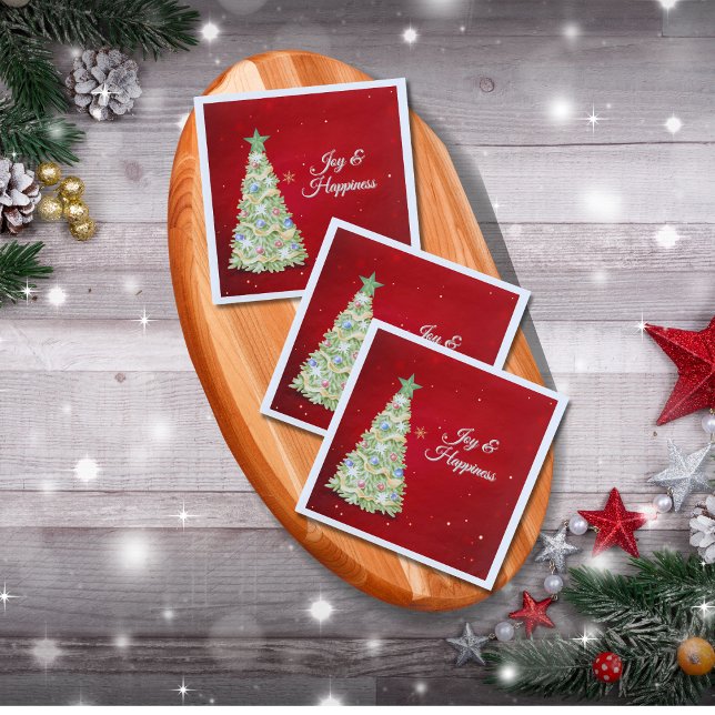 Whimsical Party Christmas  Napkin (Creator Uploaded)