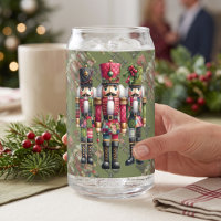 Whimsical Patchwork Christmas Nutcracker Trio