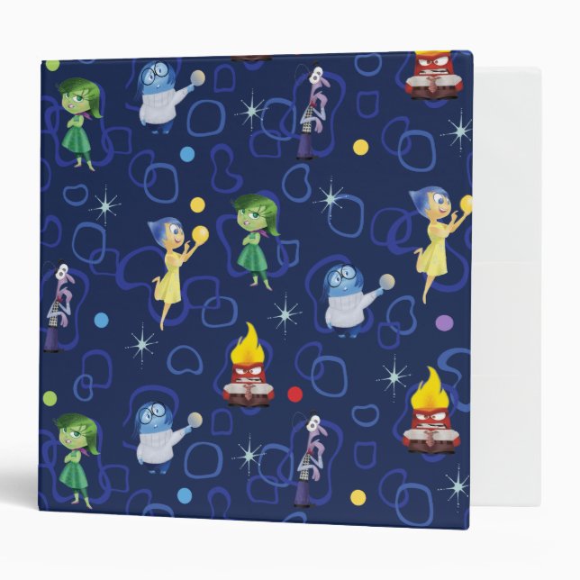 Whimsical Pattern Binder (Front/Inside)
