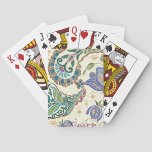Whimsical Peacock Playing Cards