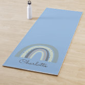 Pastel Rainbow Cloudy Sky Aesthetic Yoga Mat