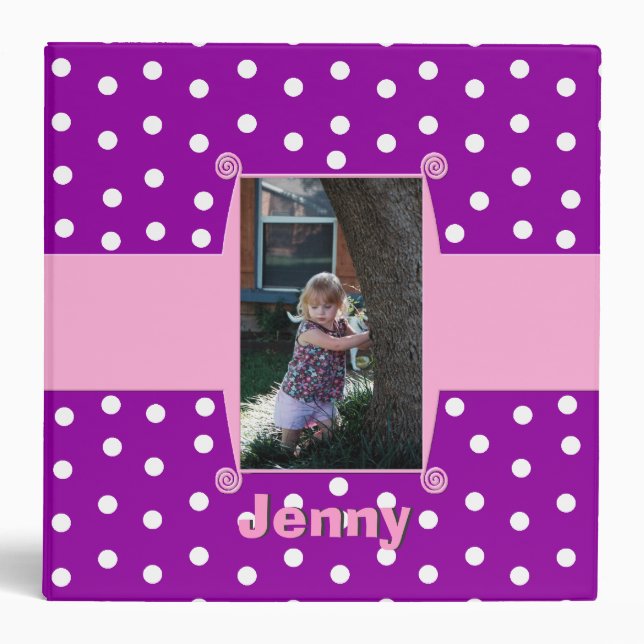 Whimsical Photo Binder (Front)