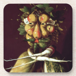 Whimsical Portrait Coaster
