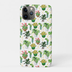 Whimsical Potted Plants Blanket iPhone 11 Pro Case