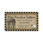 Whimsical Primitive Saltbox House & Sheep