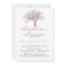 Whimsical Purple Tree | Baptism Invitation
