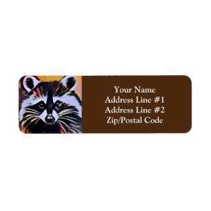 Whimsical Raccoon - A Nature Inspired Design