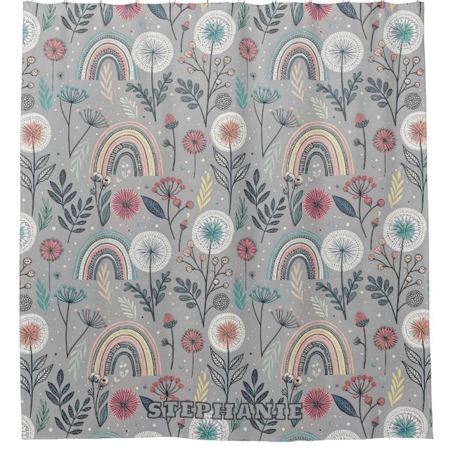 Whimsical Rainbow and Botanical (Front)