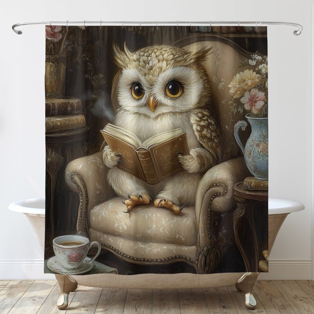 Whimsical Reading Owl (Creator Uploaded)
