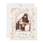 Whimsical Retro Christmas Doodle Photo Budget