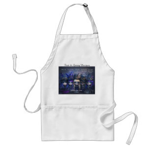 Whimsical RHDesigns Crew First &Spring Designs Ad Standard Apron