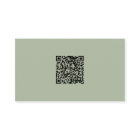 Whimsical Sage Green QR Code Baby Registry
