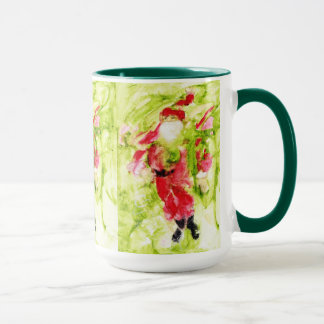 Whimsical Santa 15oz Mug