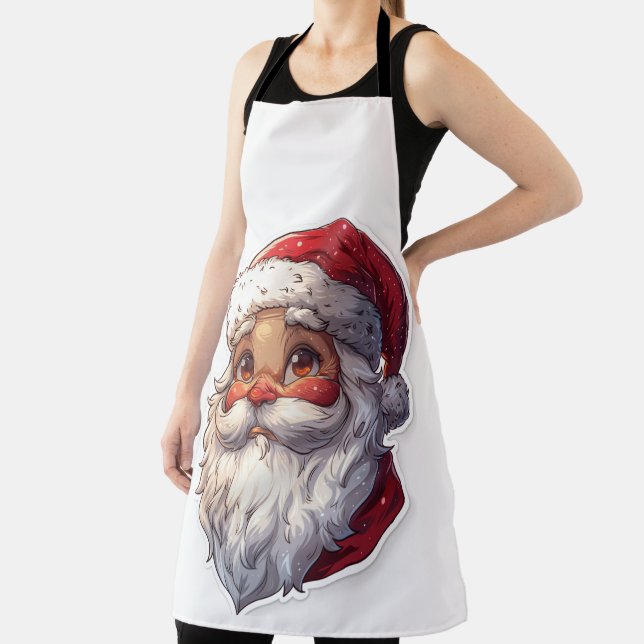 🎅 Whimsical Santa Claus Apron 🎅 (Insitu)