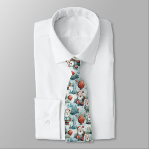 Whimsical Santa Clause  Tie