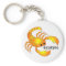 Whimsical Scorpio Keychain
