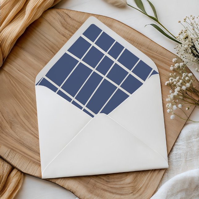 Whimsical Scribble Christmas Return Address Envelope (Creator Uploaded)