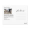 Whimsical Script Full Photo Wedding Thank You