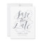 Whimsical Script Save The Date