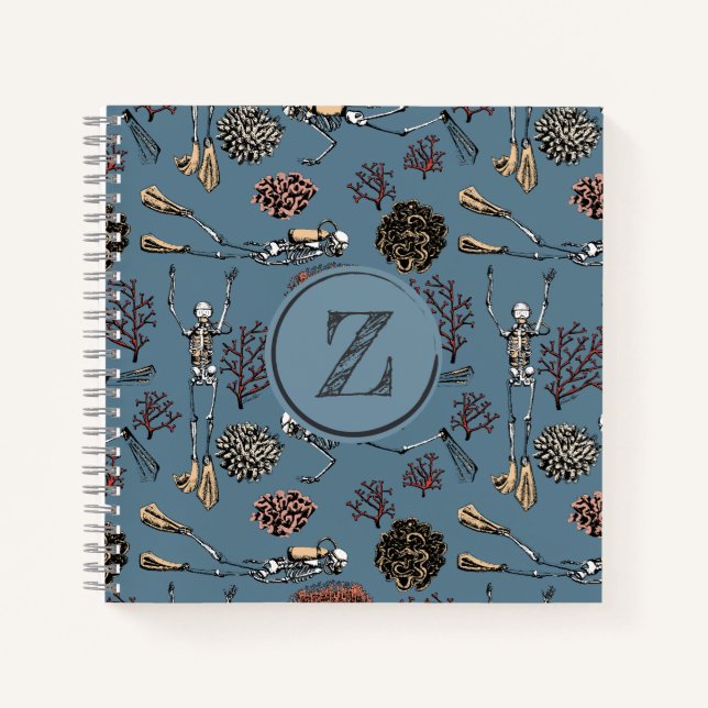 Whimsical Scuba Diving Look Book & Sports Journal (Front)