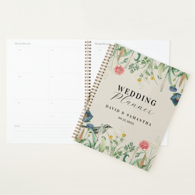 Whimsical Secret Garden Fleurs sauvages (Devant avec enveloppe)