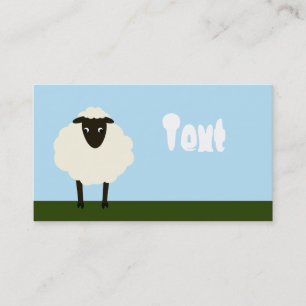 Whimsical Sheep Business Card