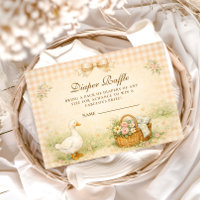 Whimsical Silly Goose Spring Diapper Raffle