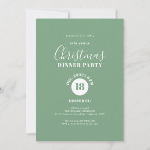 Whimsical Simple Minimalistic Custom Calligraphy Invitation