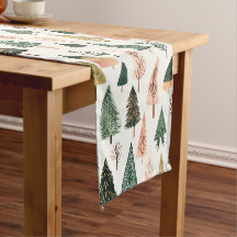 Whimsical Simplistic Christmas Holiday Tree Themed