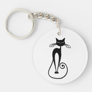 Whimsical Skinny Chat noir
