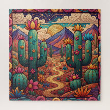 Whimsical Southwestern Desert