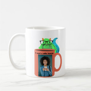 Whimsical Squirrel Thème Café Mug
