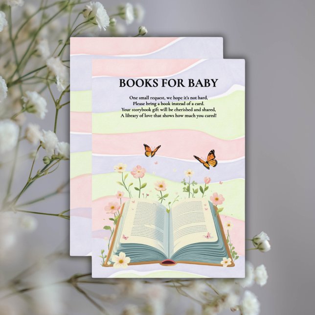 Whimsical Storybook Baby Shower Enclosure Card (Creator Uploaded)