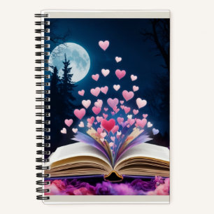 Whimsical Storybook Spiral Notebook - Aesthetic 